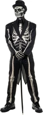 Underwraps Menâ€™s Costumes Bone Chillin Skeleton Costume Tuxedo