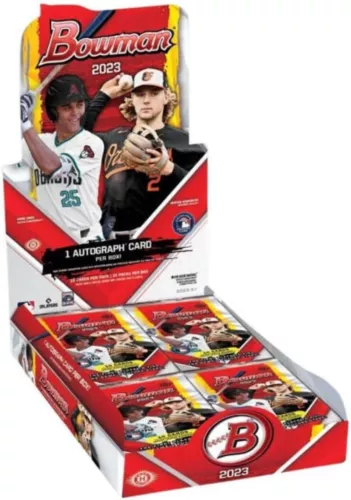 Topps 2023 MLB Bowman Baseball Hobby Box /1Box (24 packs included)