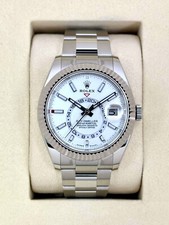 NEW 2025 Rolex Sky-Dweller 42mm 336934 Stainless Steel Oyster White Dial