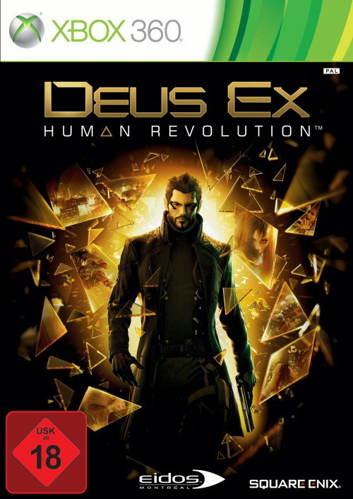 Deus Ex: Human Revolution Microsoft Xbox 360 kompatibel auch XBOX ONE DVD Box