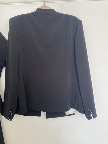 Jacques Vert Three Piece Suit plus handbag Plus Size 20 Skirt 16 - Picture 3 of 6