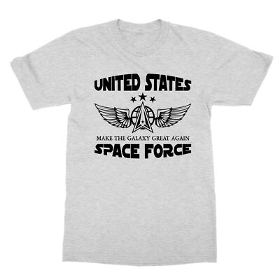 Space Force T-Shirt Funny Make The Galaxy Great Again Meme Trump 2020 MAGA USA E - Foto 3