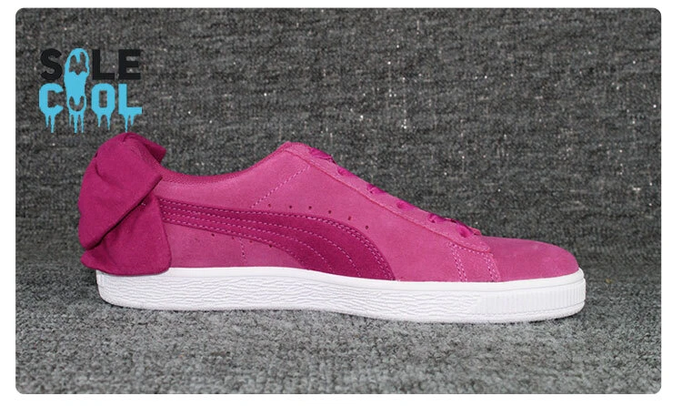 Puma bow deals trainers pink