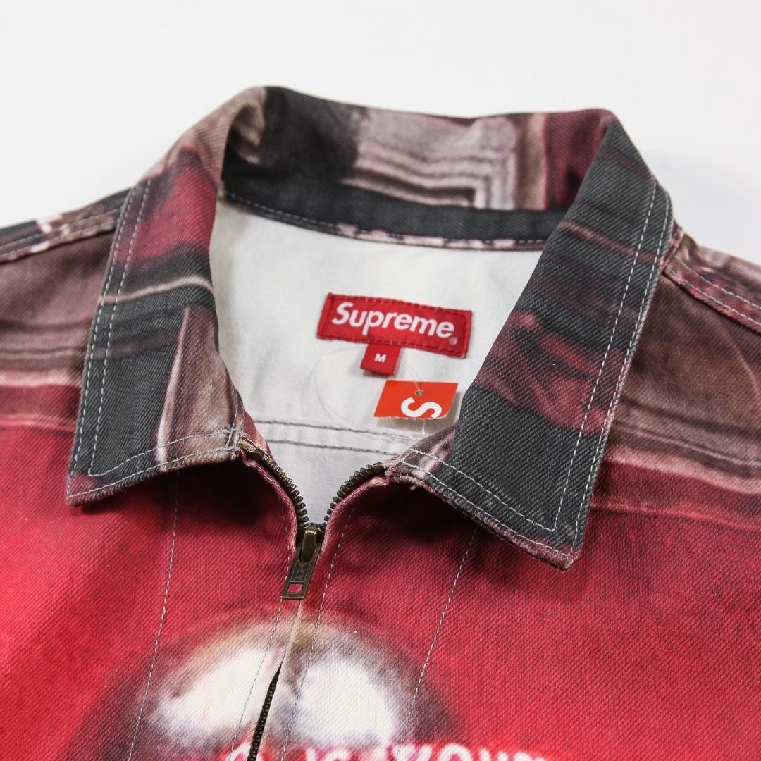 Supreme 2017 Fall/Winter Scarface The World Is Yours Denim Jacket