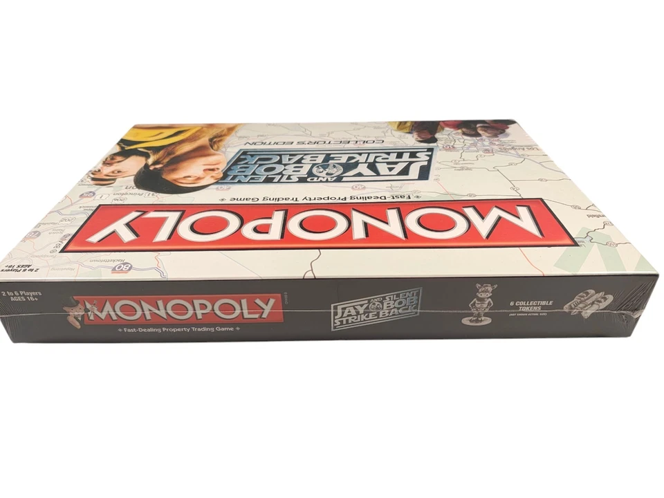 Monopoly: Jay and Silent Bob Strike Back Collector's Edition Board Game Sealed - Image 3 of 4