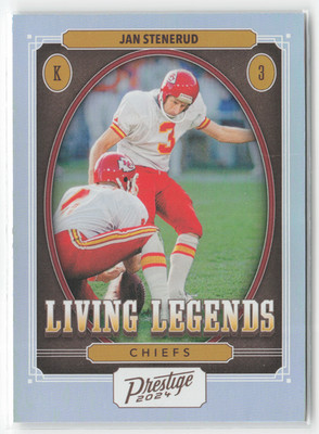 2024 Panini Prestige #LL-JSD Jan Stenerud Living Legends