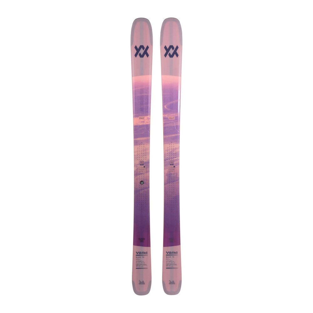 Ski Blaze 94 Rose : ski de freeride 94 mm polyvalent pour femme adepte de hors-piste