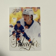 Matthew Schaefer RC 2025-26 Flair #194 Fleer Upper Deck New York Islanders