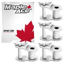  50NP Offset Half Link for Nickel Plated Roller Chain Qty 4 
