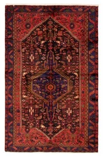 4'6" x 7'3" Vintage Hand Knotted Area Rug Traditional Oriental Wool Carpet