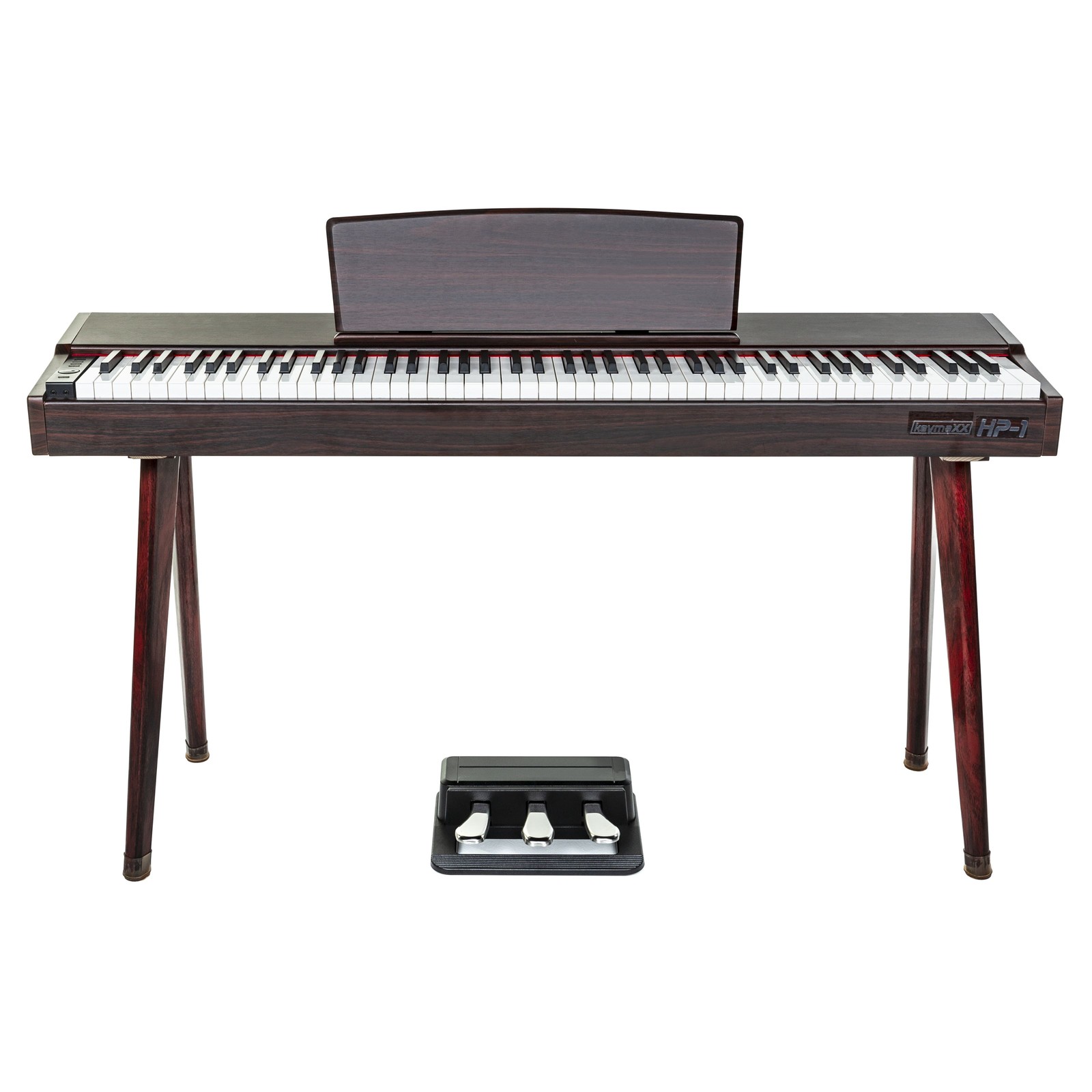 Цифровое пианино Keymaxx HP-1 88-дюймовая молоточковая механика hervorragender Klang MIDI 52190₽