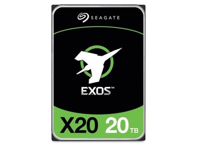 Seagate Exos X20 ST20000NM007D 20TB 7200 RPM 256MB Cache 3.5'' Internal Hard Driv
