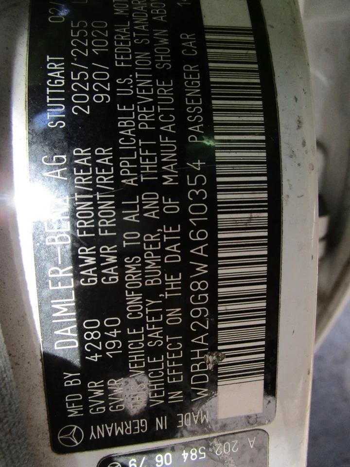 Б/у модуль управления коробкой передач подходит: 1998 Mercedes-Benz Mercedes c-class 140 T - Изображение 3 из 4