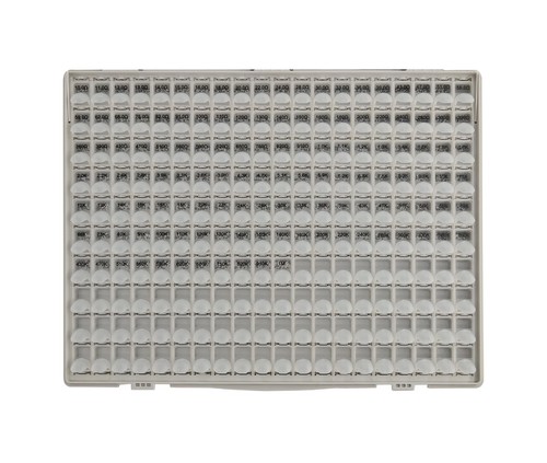 SMD Resistor Organizer 200Unit Box-0603 0.1% 131Values 100pcs/Value Resistor Kit - Picture 2 of 8