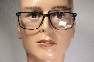 #ad Large NORTHERN LIGHT NL 1980 Eyeglass Frames Tortoise Brown Unworn $39.00