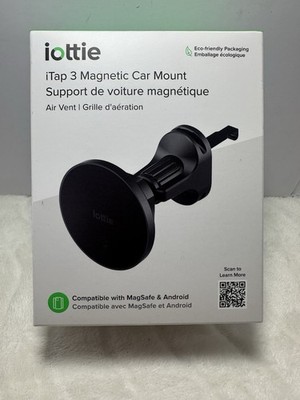 iottie iTap 3 Compatible Dashboard &Windshield Mount with Magnetic Ring Adapter