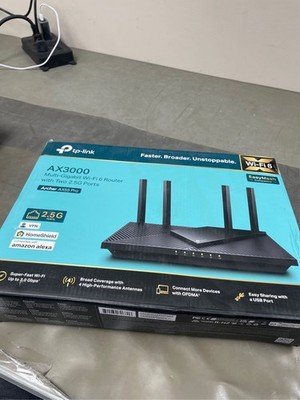 TP-Link AX3000 WiFi 6 Router (Archer AX55 Pro) - Multi Gigabit Wireless Internet
