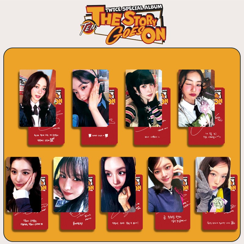 TWICE グッズ CD DVD カード TWICEグッズ フォト カード 55枚 セット トレカ トゥワイス 写真 全員