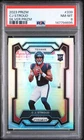 C.J. CJ STROUD 2023 PRIZM SILVER ROOKIE RC #339 PSA 8 NM-MT TEXANS QB #147794695