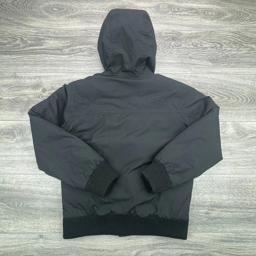 North Face Jacket Boys Medium Black Hooded DryVent 550 Puffer Winter Coat F19 - Picture 9 of 13