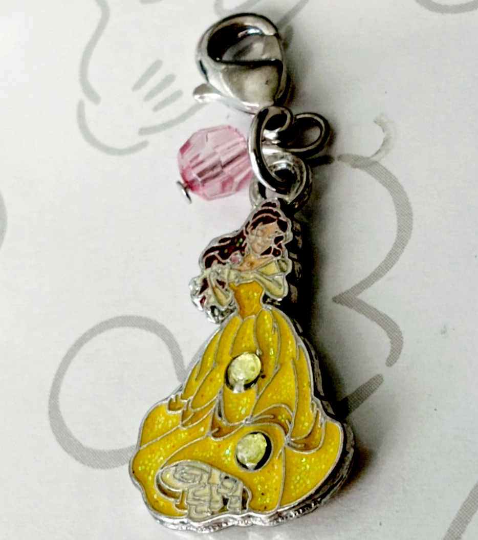 【Belle Charme】 FairyTulleCamiOnepiece Belle Beauty and the Beast Disney Clip on Add a Charm Charmed in
