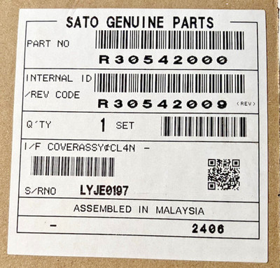 SATO Cl4nx Interface Assembly / R30542000