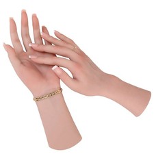 Realistic Silicone Female Hand Mannequin Model Life Size Jewelry Display, Pran
