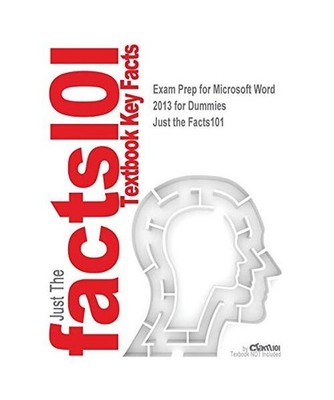 Exam Prep for Microsoft Word 2013 for Dummies