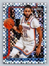 2025-26 Topps Chrome #121 Isaiah Joe X-Fractor NBA Oklahoma City Thunder