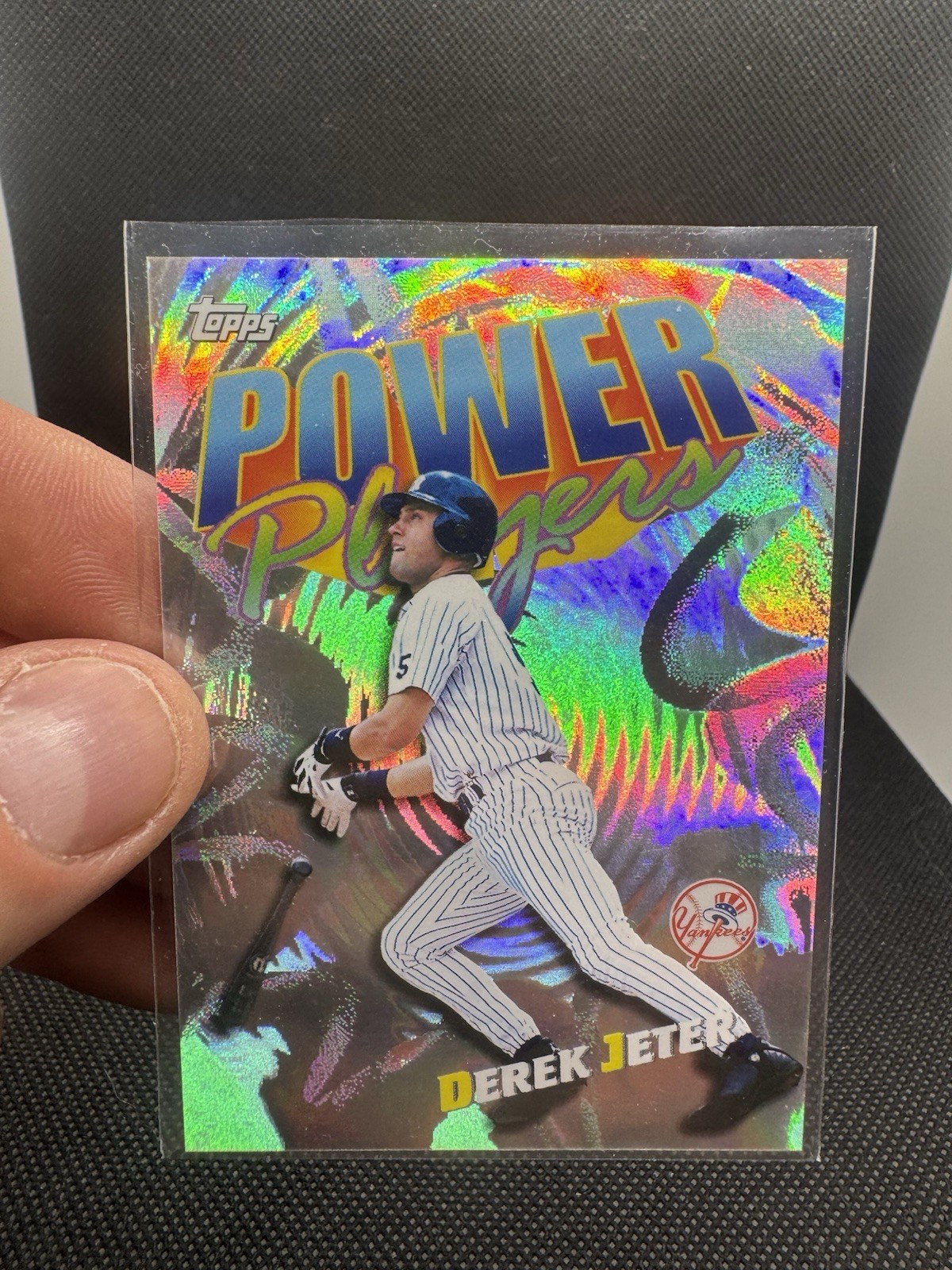 Topps 1999 Power Players Insert Derek Jeter P20 New York Yankees