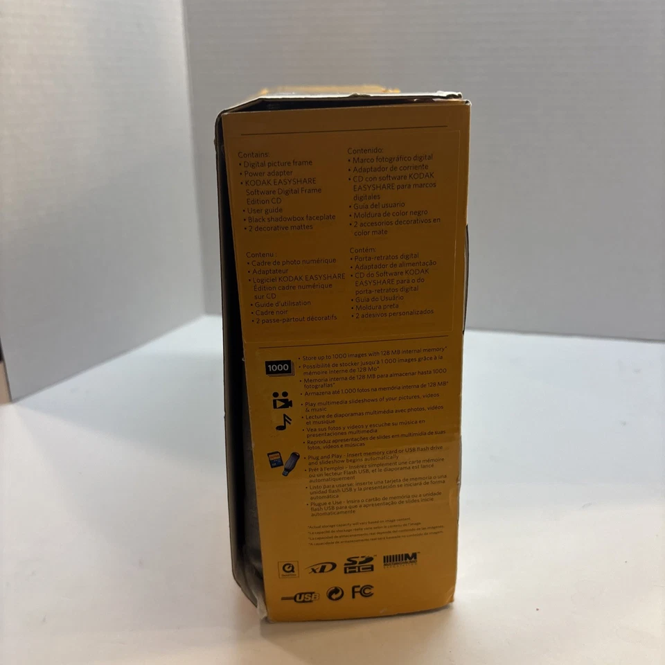 Kodak M820 Digital Frame-8” Wide 800 x 480 Pixel Screen-Store Up To 1,000 Images - Image 3 of 4