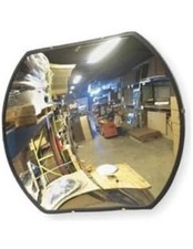 Acrylic Rectangular Convex with Steel Back / mirror / 20"X 30"  / RMSB2030