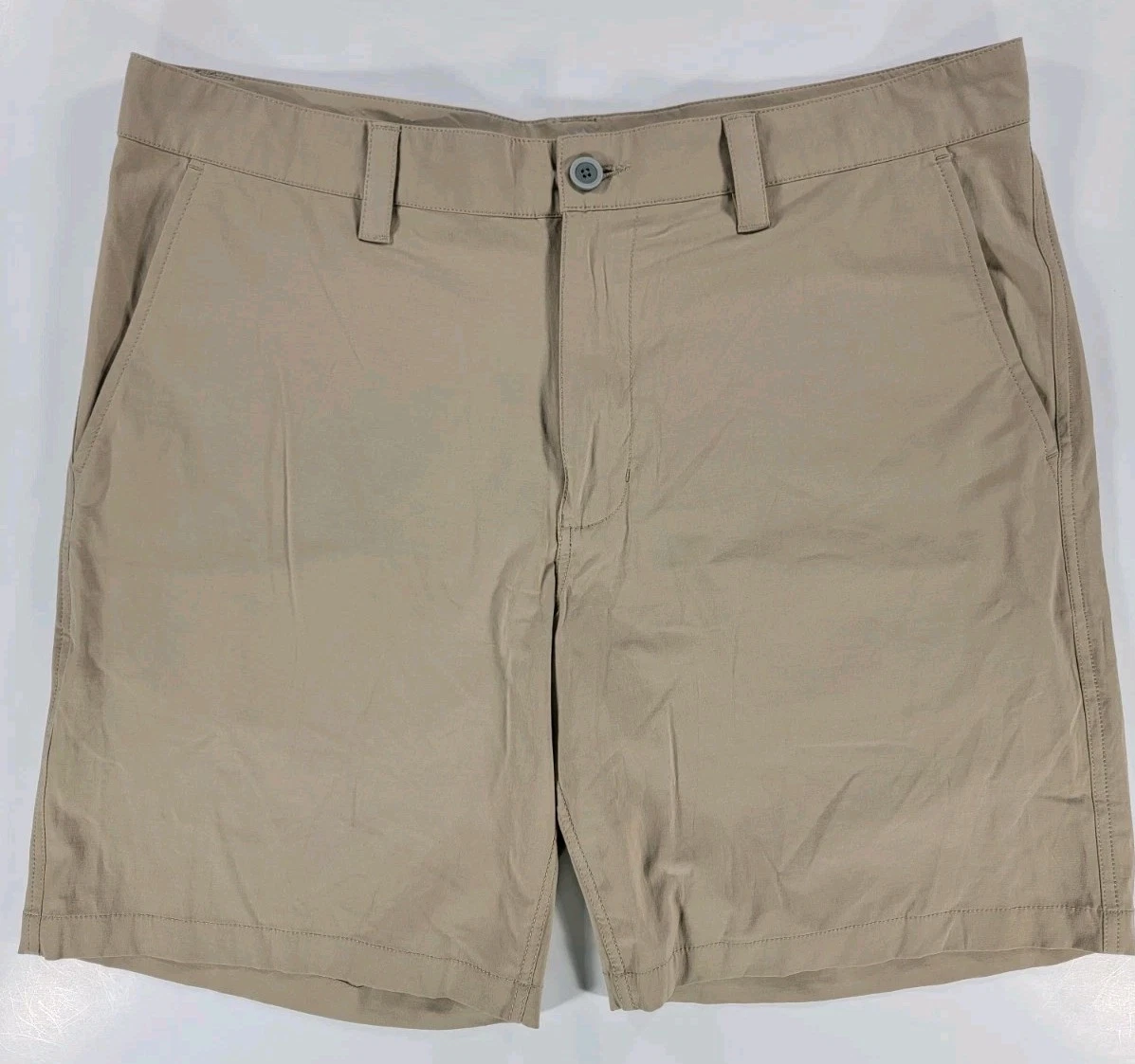 Southern Tide Performance Skipjack Beige Men's 36 Shorts Outdoor Fishing Stretch