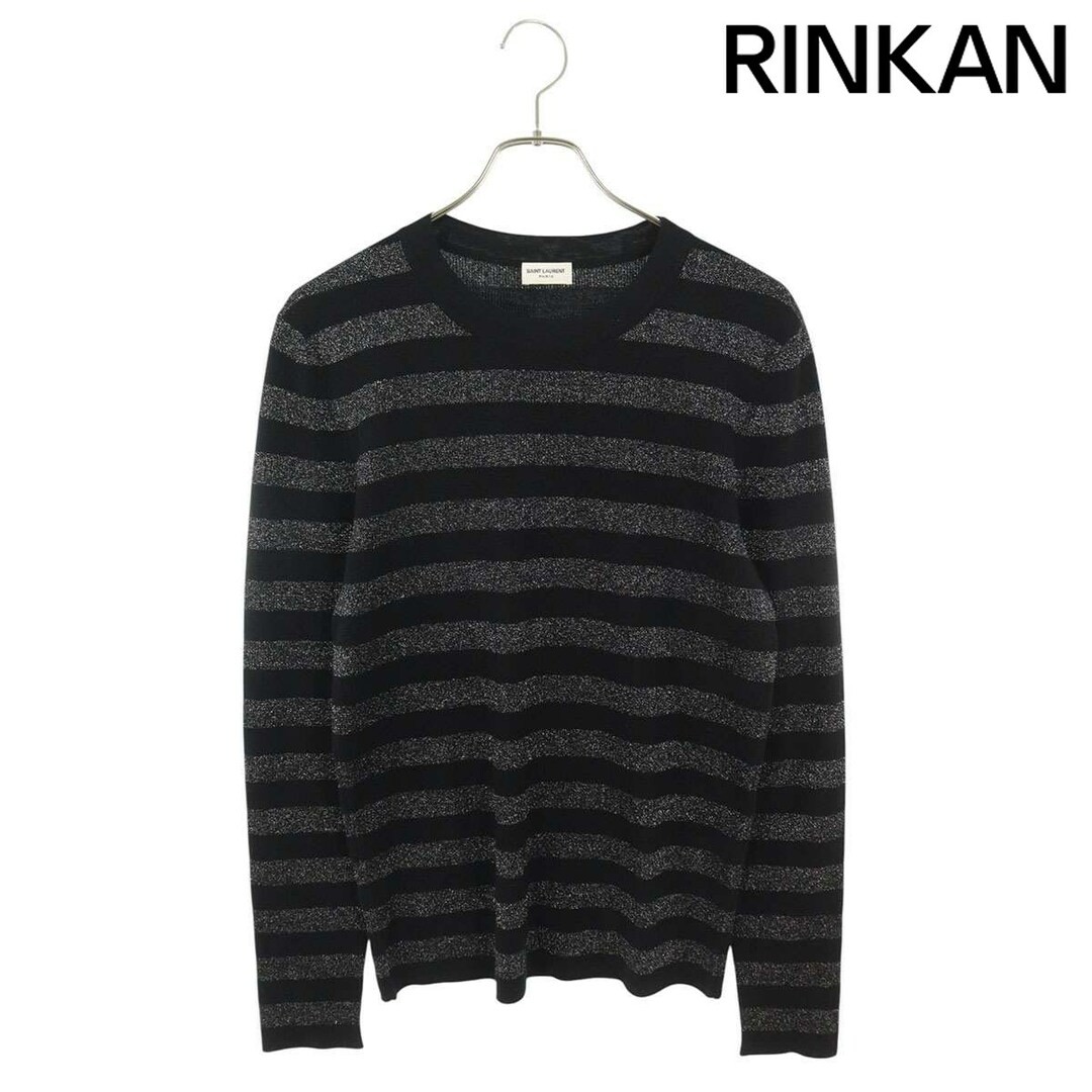 Saint Laurent Paris 578692 YAFV2 Lame Border Maglia Uomo M Usato77a505152fa9