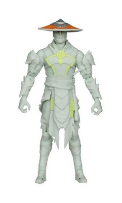 Mortal Kombat  Actionfigur Glow in the Dark Edition Raiden (Gold Label) 18 cm