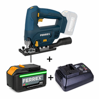 Ferrex 20V Akku-StichsäGe Mit 4-Stufigem Pendelhub Set – Inkl. 2,0 Ah Akku & Lad