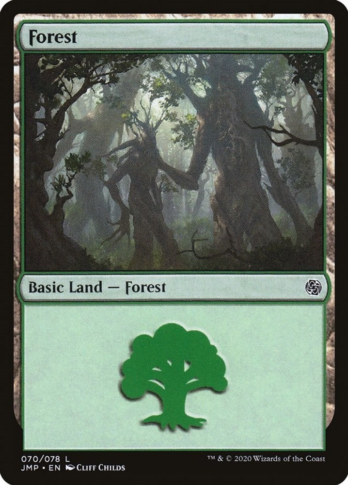 Forest (070) #70 (NM) Jumpstart (JMP) MTG