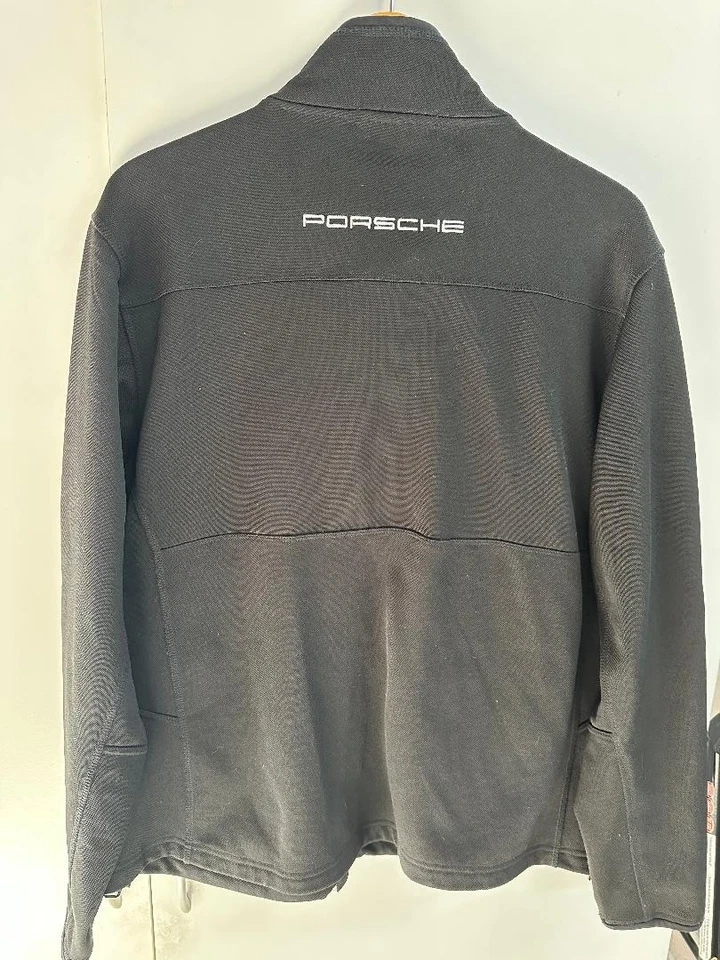 Porsche Club of America Jacket, Men's Large, Black - Image 2 of 4
