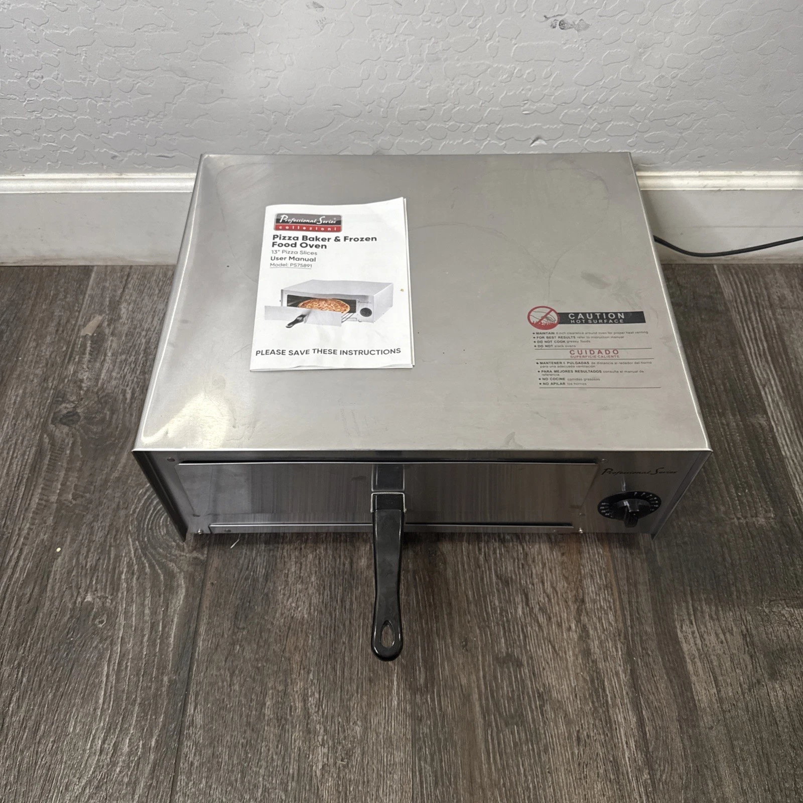 EUC Stainless Steel 12" Pizza Baker Frozen Food Oven Tested Works
Opens in a new window or tab