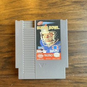 VTG NES 1991 Tecmo Super Bowl Nintendo Game with Box Dust Sleeve Japan NFL
