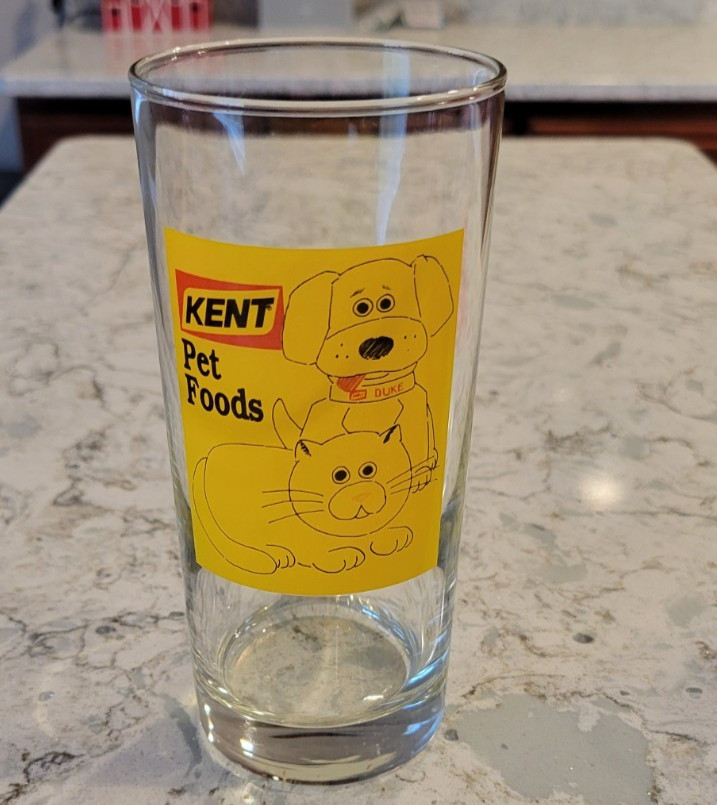 S Drinking Cup Old Farm Seed Mill Dog Cat