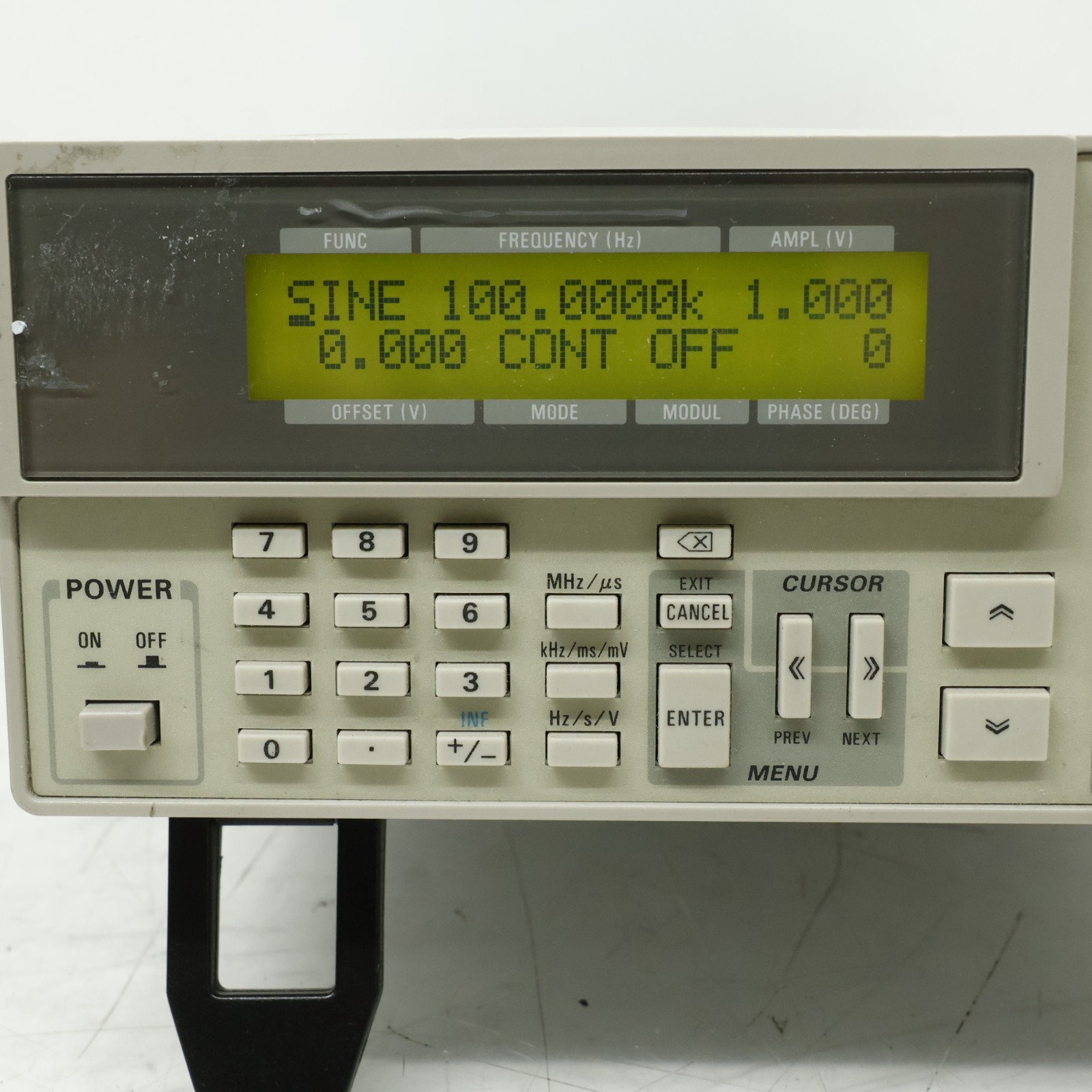 SONY TEKTRONIX AFG310 ARBITRARY FUNCTION GENERATOR T4-E8