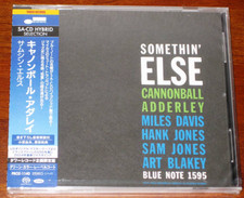 Cannonball Adderley Somethin' Else 2024 Remaster SACD Hybrid Tower Records LTD