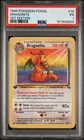 1999 POKEMON FOSSIL 1ST EDITION #19 DRAGONITE PSA 1