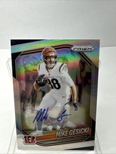 2025 Prizm Mike Gesicki Auto Silver Prizm Bengals #79