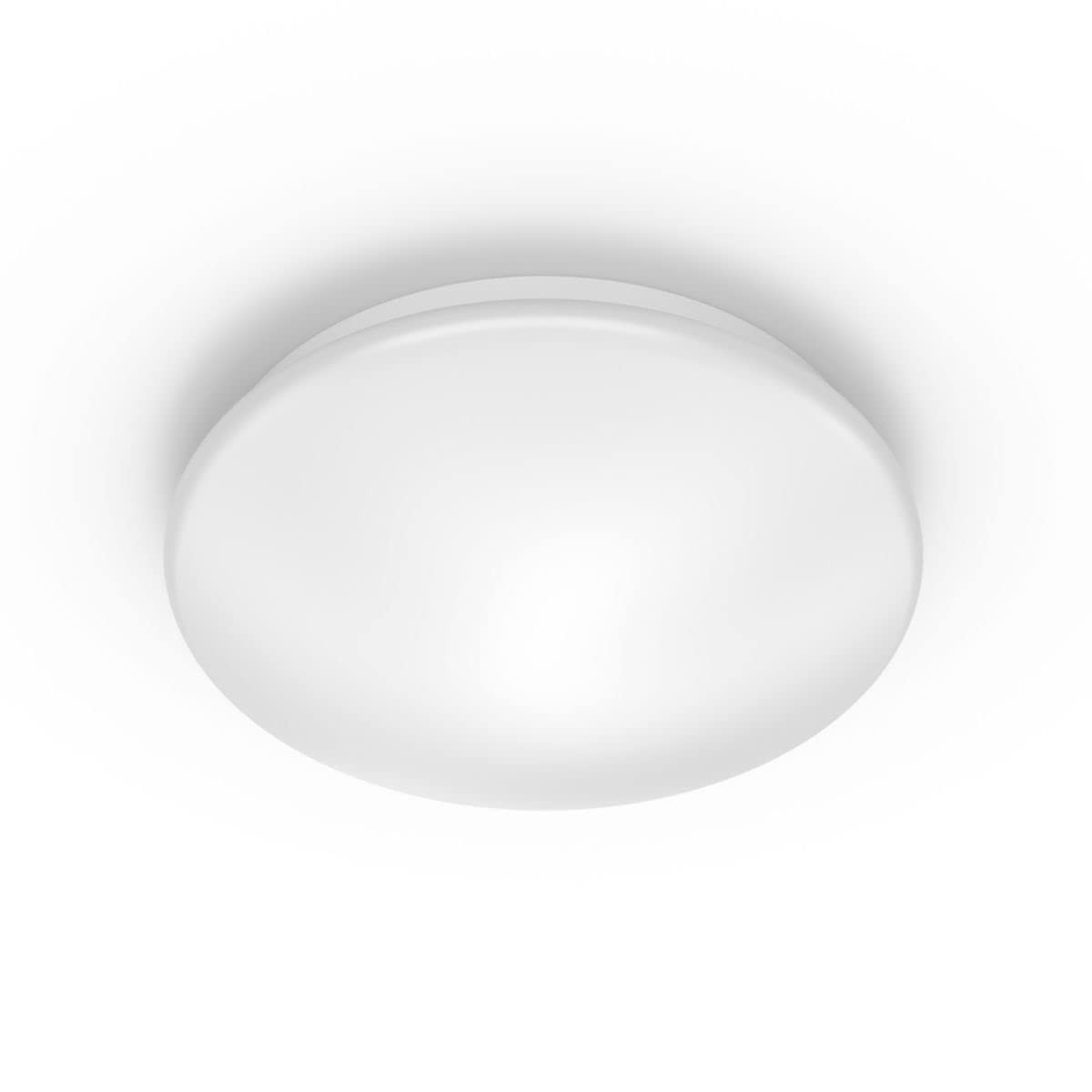 Plafonnier LED rond Moire 10W blanc pour en finir avec la lumière agressive