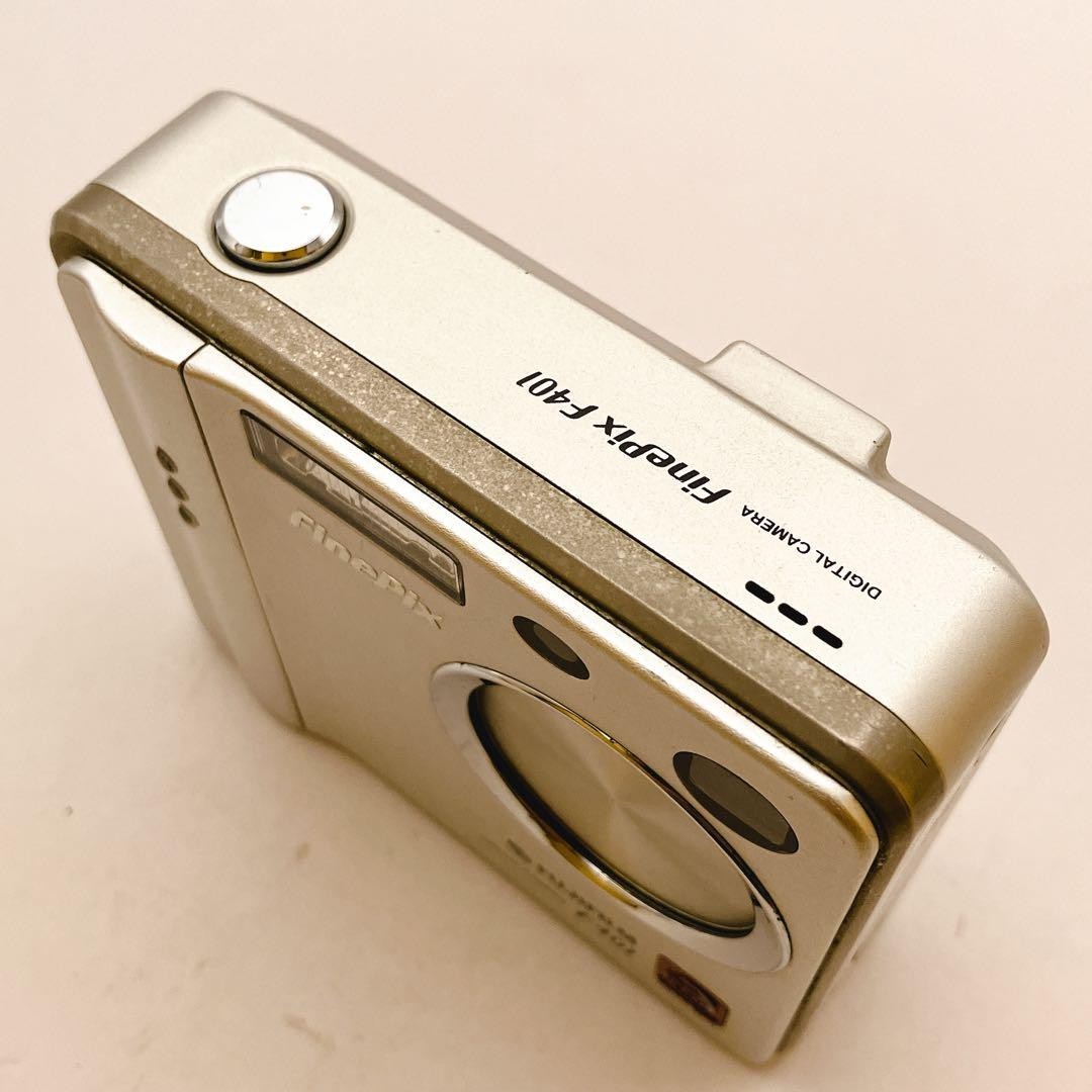 FUJIFILM FINEPIX F401 Silver Digital Camera | 3-9.9x Optical