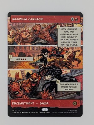 MTG - Maximum Carnage - SPM - R - Borderless - 225