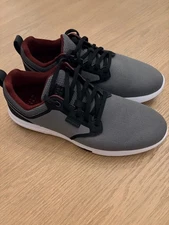 Travis Mathew Golf Shoe-Daily Pro Hybrid-Gray/Black-Size 10 (US); 43 (EU).