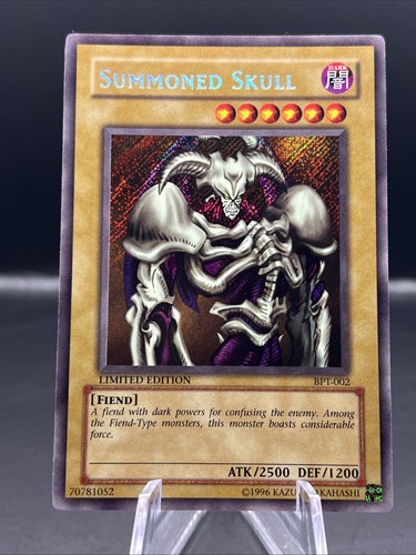 YuGiOh – SUMMONED SKULL BPT-002 Secret Rare Limited Edition NM/LP - Picture 2 of 3